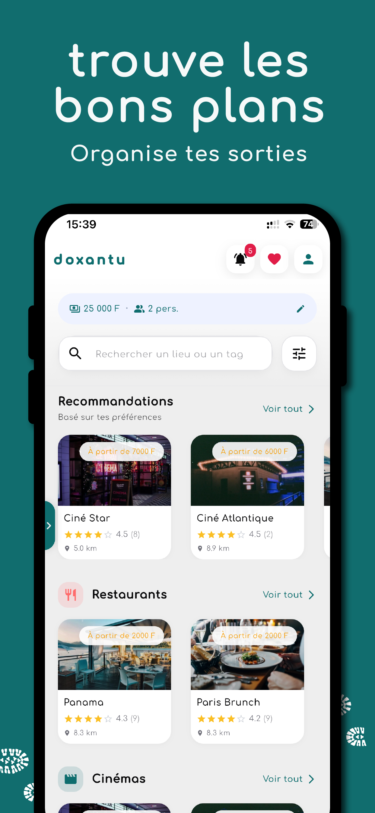Capture d'écran Doxantu